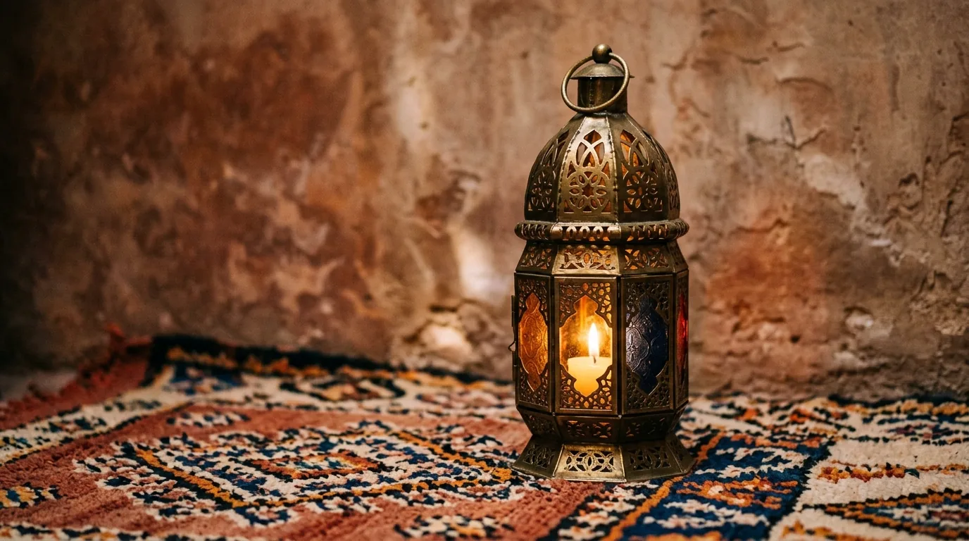 Try a cluster of small lamps for layered light